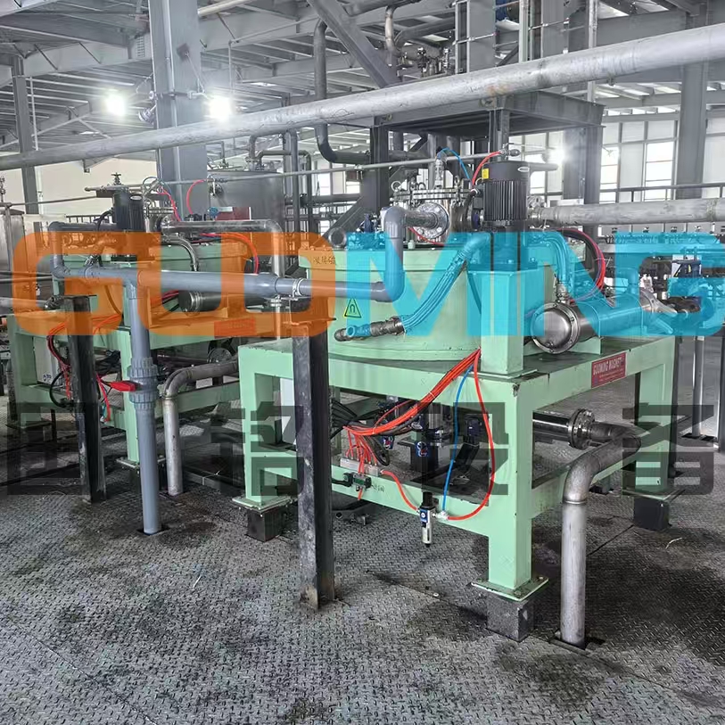 青海匯信新材料2萬噸碳酸鋰除磁項目使用現場